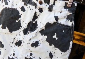Pollera Cow Print